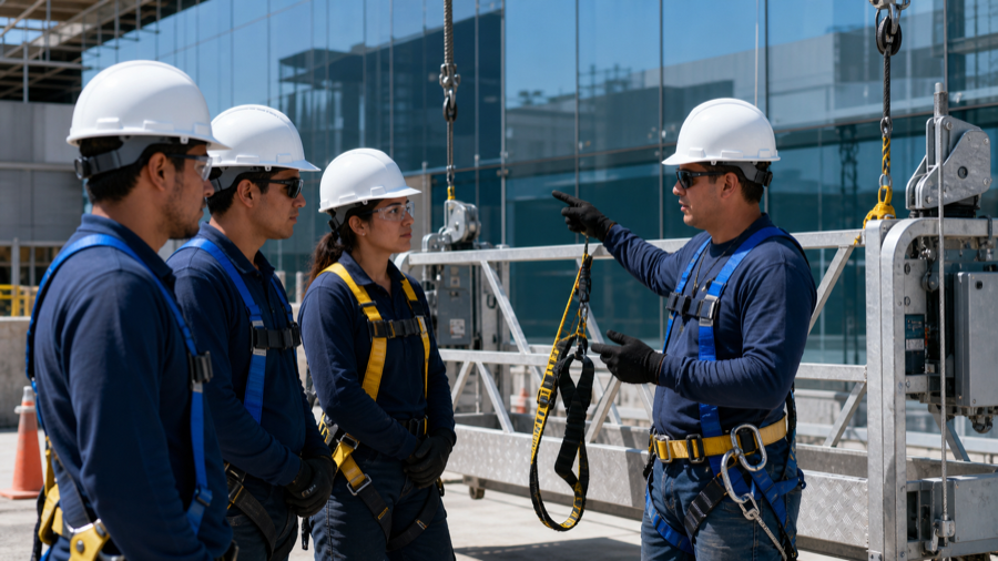 Capacitación en seguridad para trabajo en altura